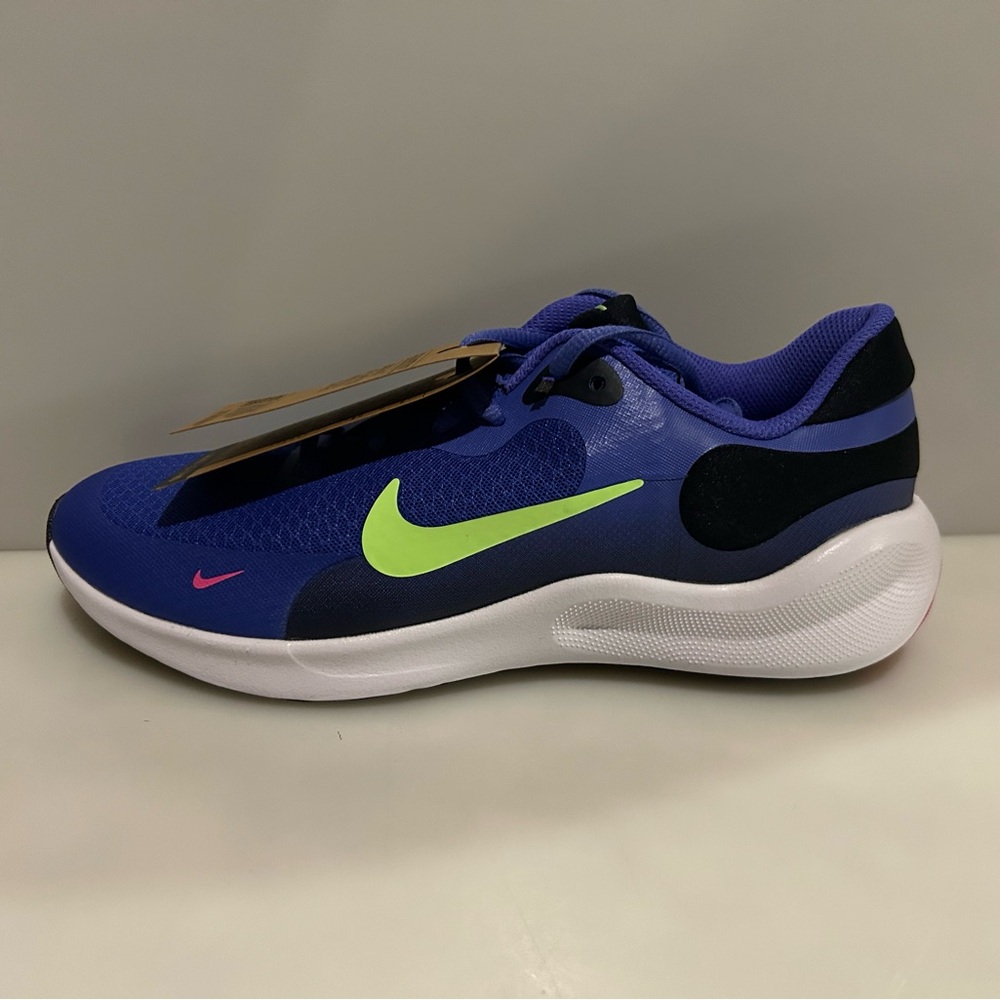 New Nike Youth Revolution 7 GS Blue Running Shoes - Youth Size 7 / EU40 NIB